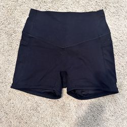 2 Pairs HALARA black 3” Legging Shorts 