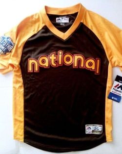 New San Diego Padres National League All Star Jersey Youth Med