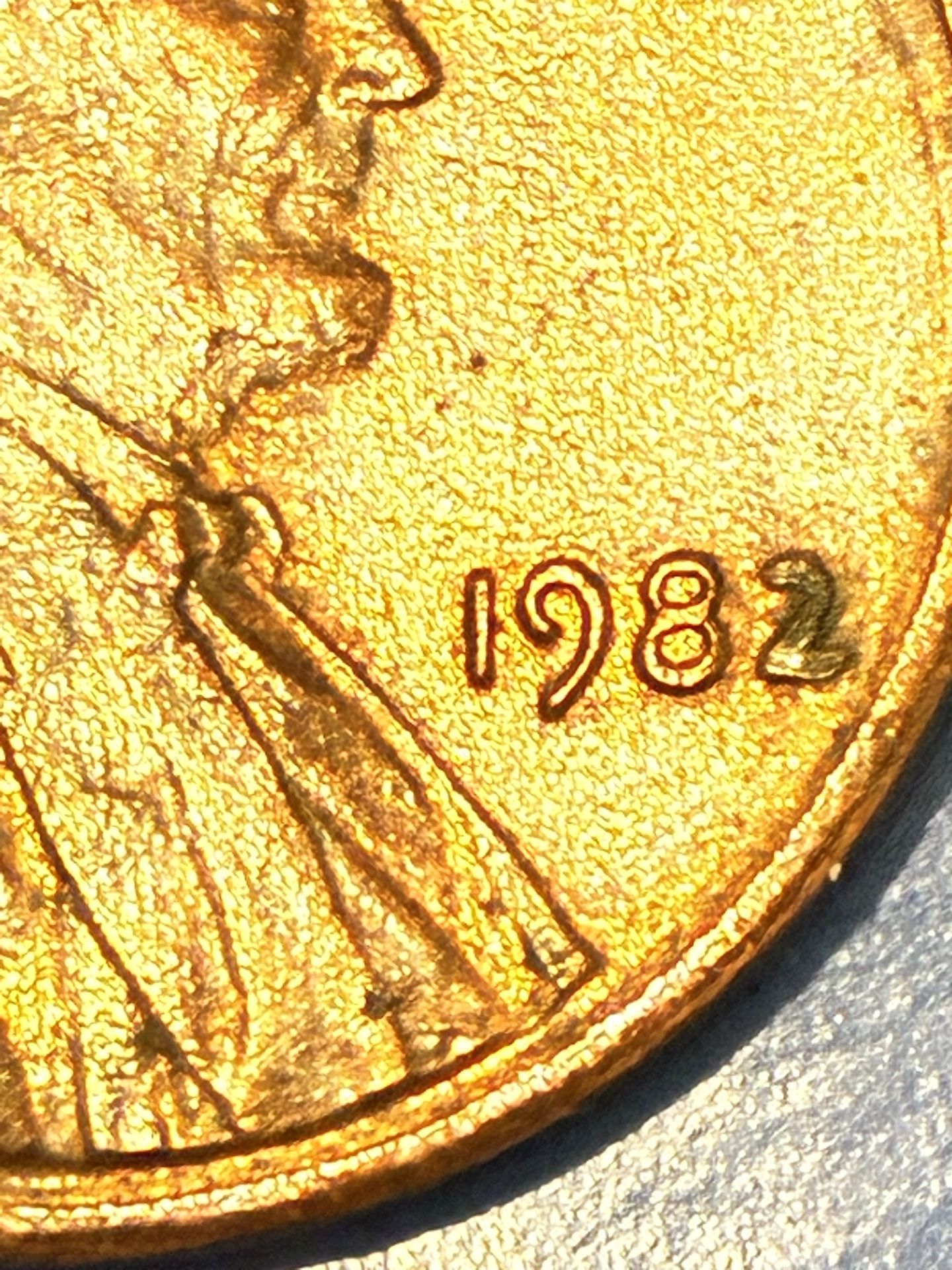 1982 Lincoln Cent Penny New Mint Mark Errors