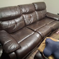 Leather Couch