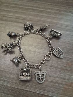 Old bracelet marked sterling silver on clasp