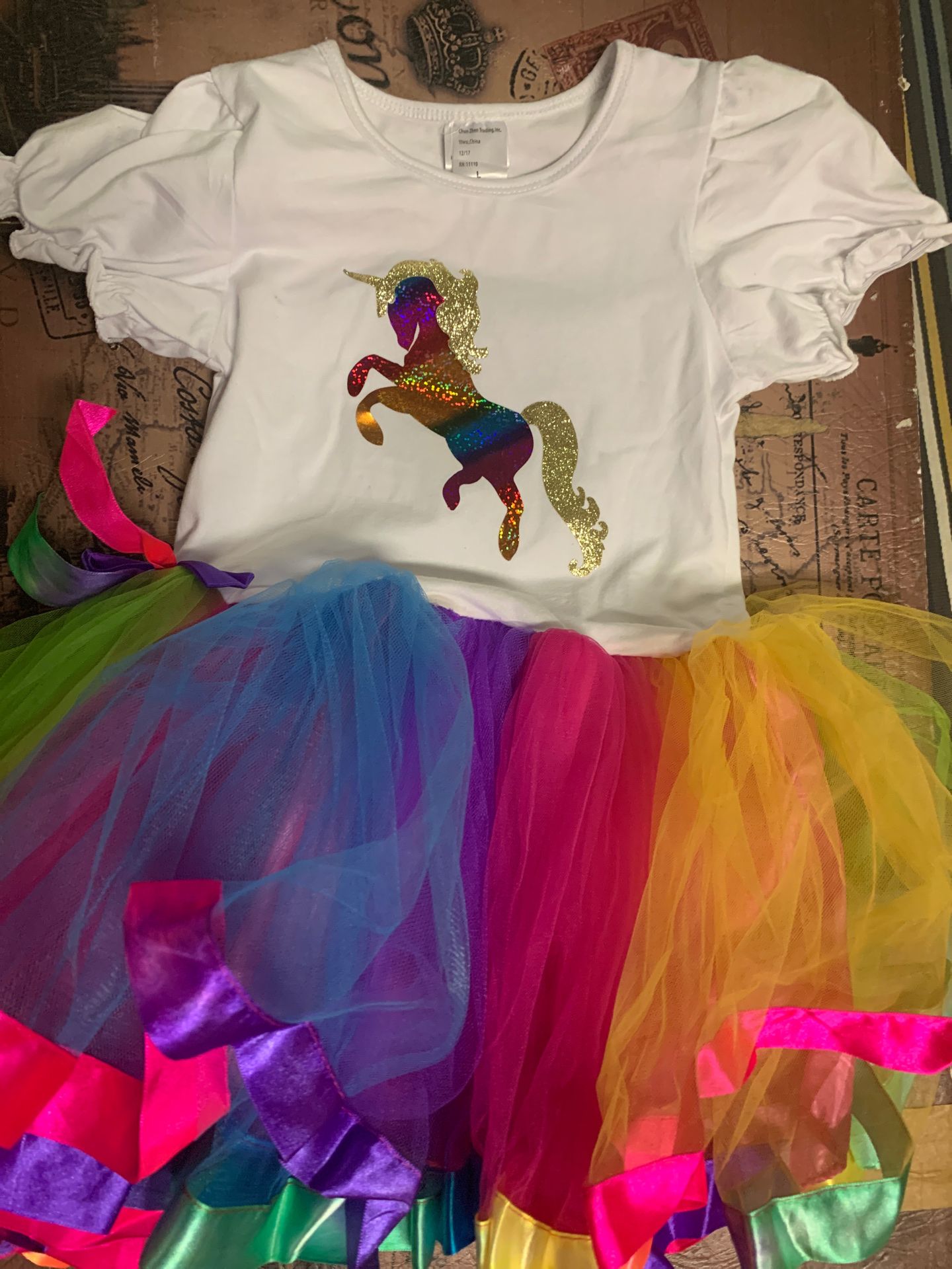 Rainbow Unicorn Dress