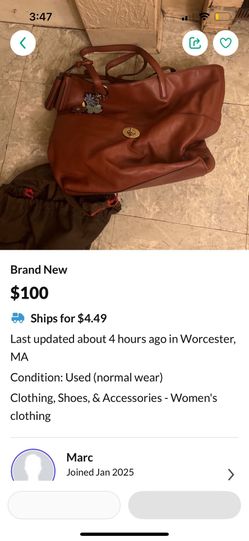 Brand New Coach Pocketbook