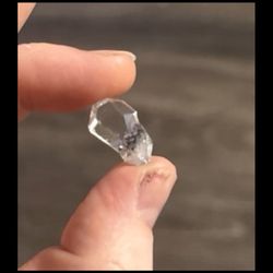 fossil Herkimer crystal Collectible 