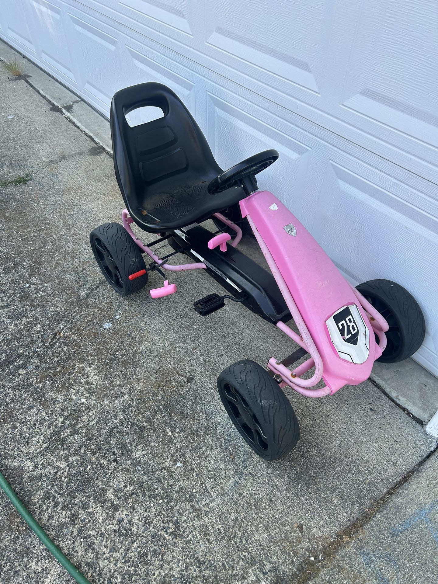 Go Cart Peddle Car Ages 3-8 Adjustable Seat