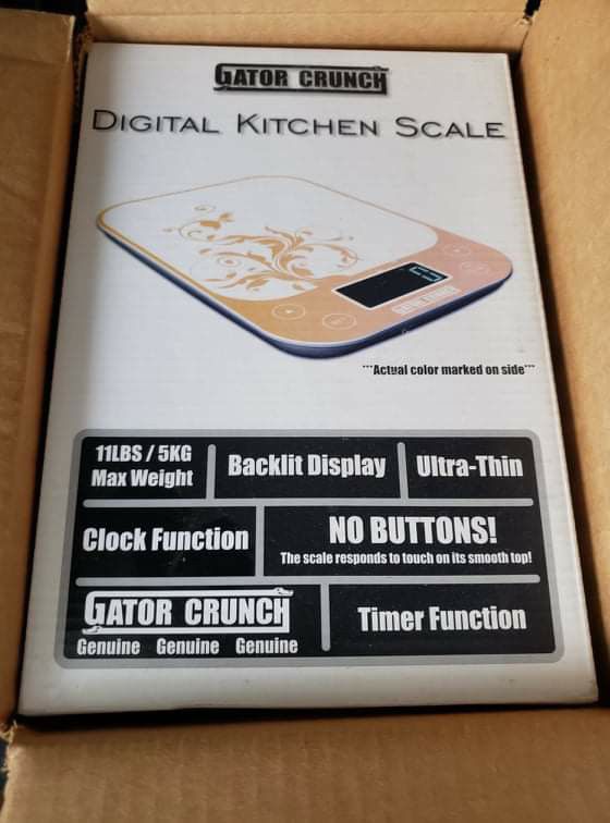 DIGITAL KITCHEN SCALE FOR FOOD OZ GRAMS BRAND NEW IN THE BOX