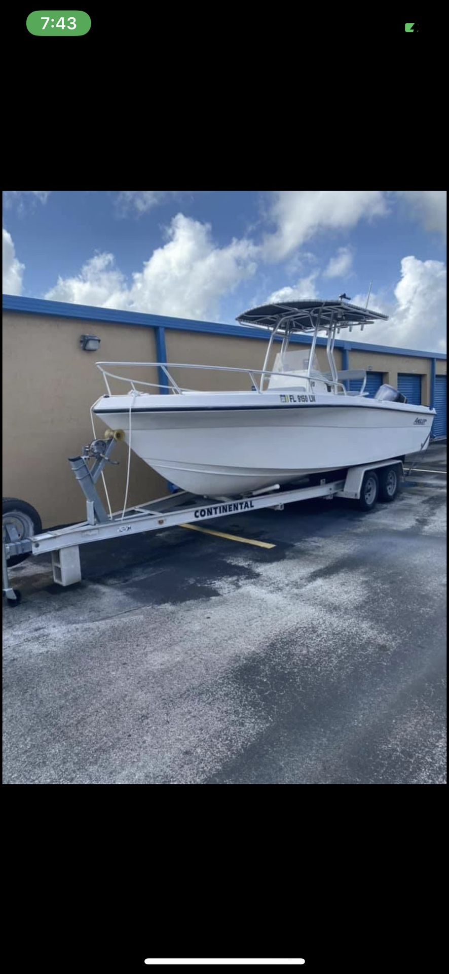 2003 Angler 22 cc