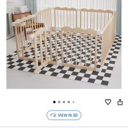 Wooden Playpen