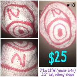 Nebraska Crocheted Hat #18