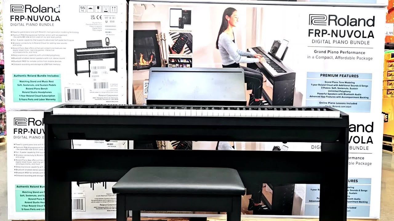 Roland FRP Nuvola Digital Piano Bundle