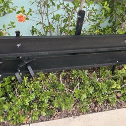 Heavy-Duty Hitch Motorcycle Rack