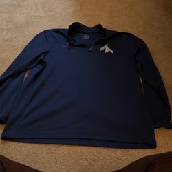 men’s 2x long sleeve pull over 