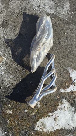 350 SMALL B 62-78 Ceramic Short Headers