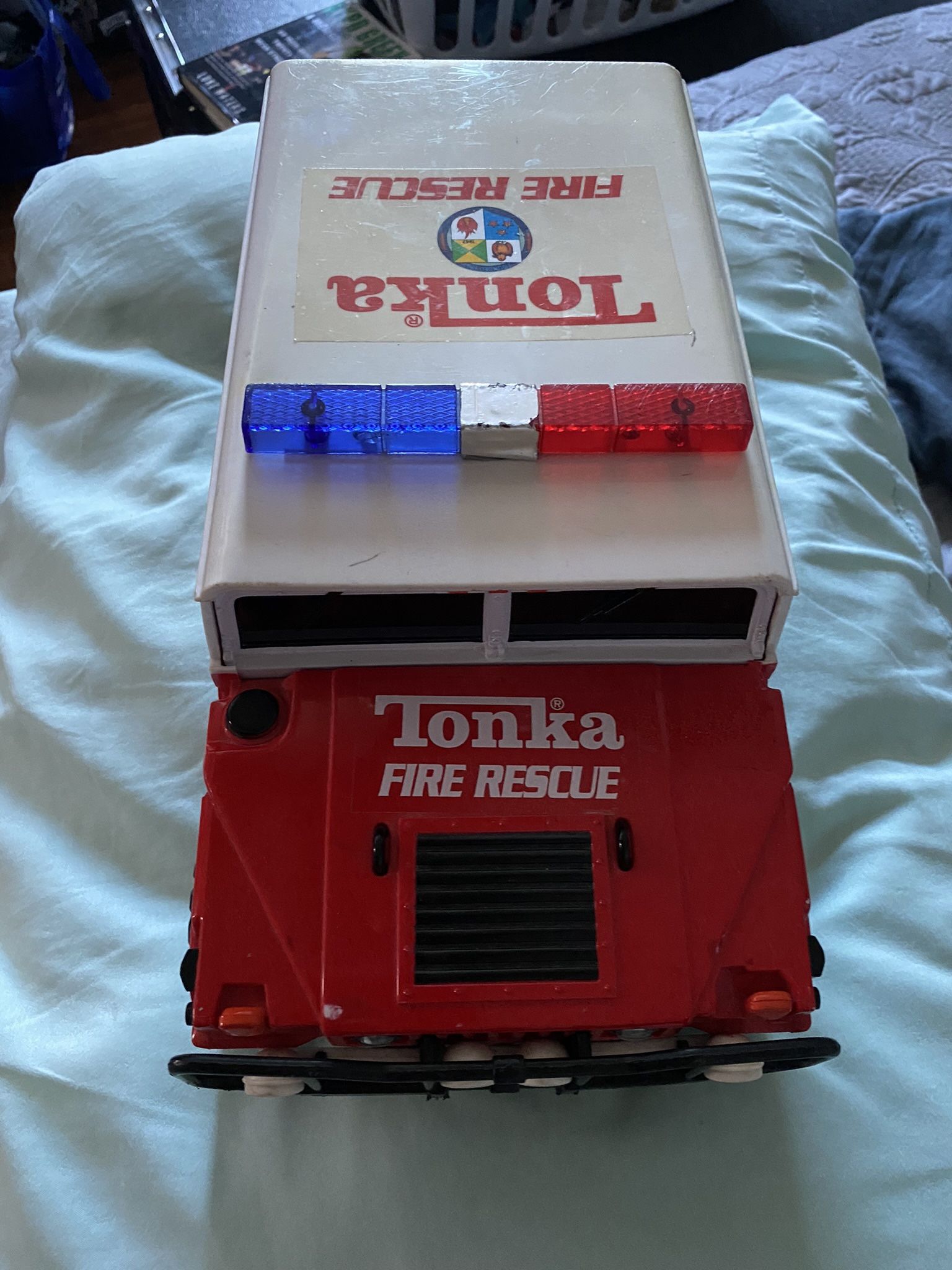 Vintage Tonka Fire Rescue Metro County Hummer Toy Truck