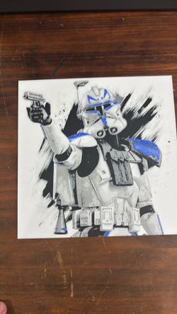 Captain Rex 3d layered photo