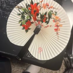 Vintage Hand Fan Made In The People’s Rebublic Of China