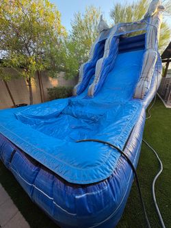 17ft  Dolphin Double drop  water slide