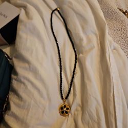 Vintage Locket/beaded Necklace