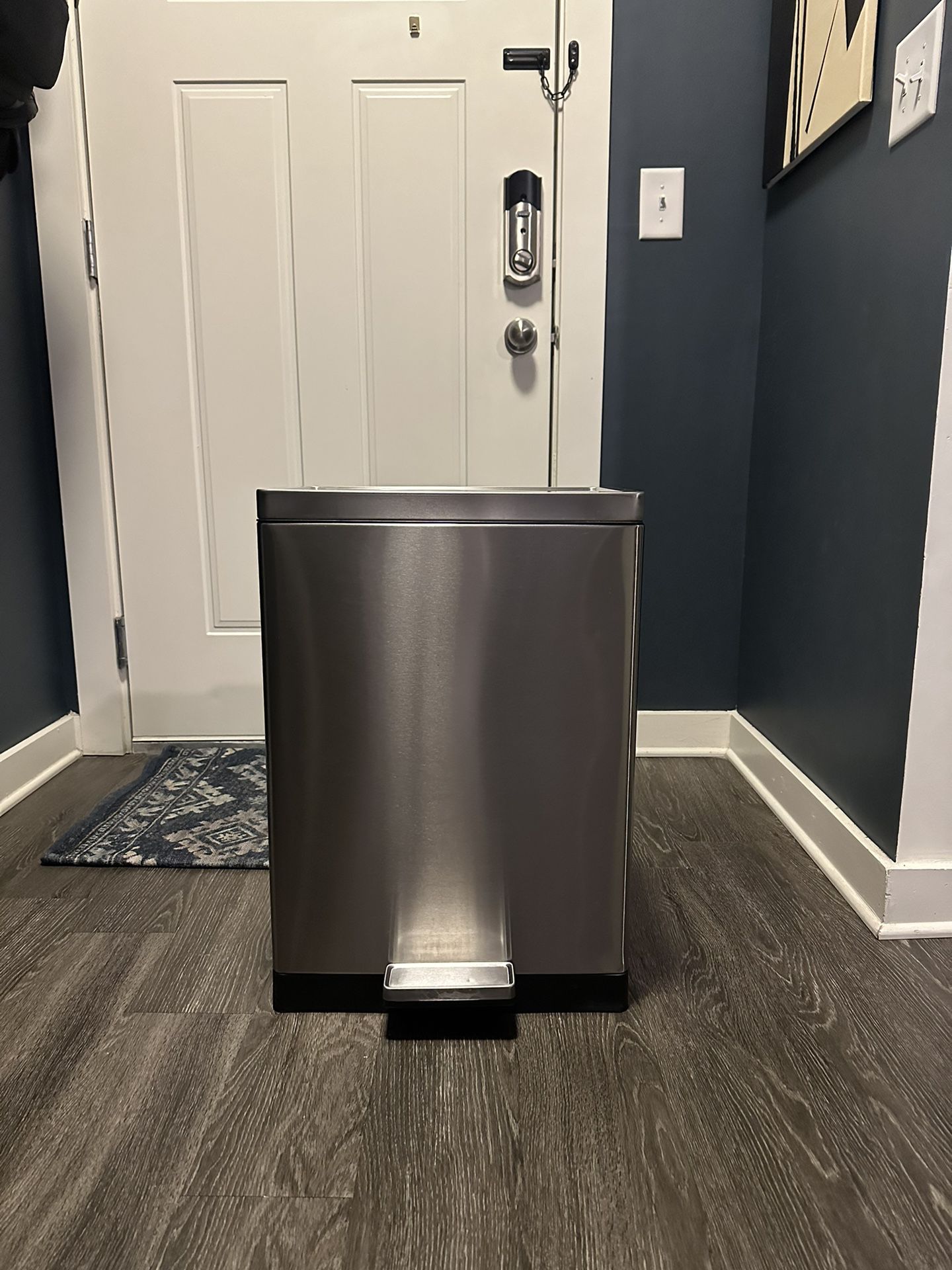 Stainless Steel Trash Can (10.57 Gallon)