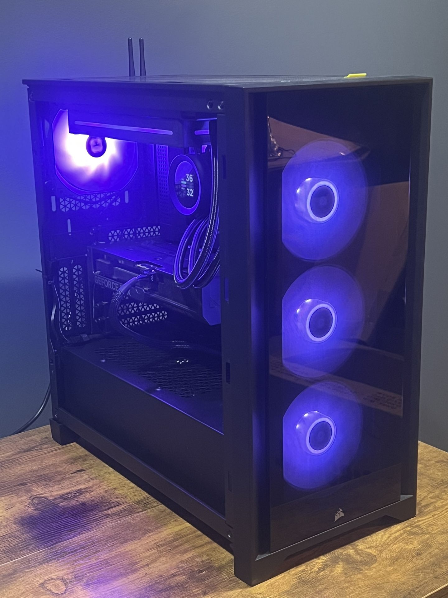 “Purple Reign” RTX 4070 /Ryzen 7 7700X Gaming PC