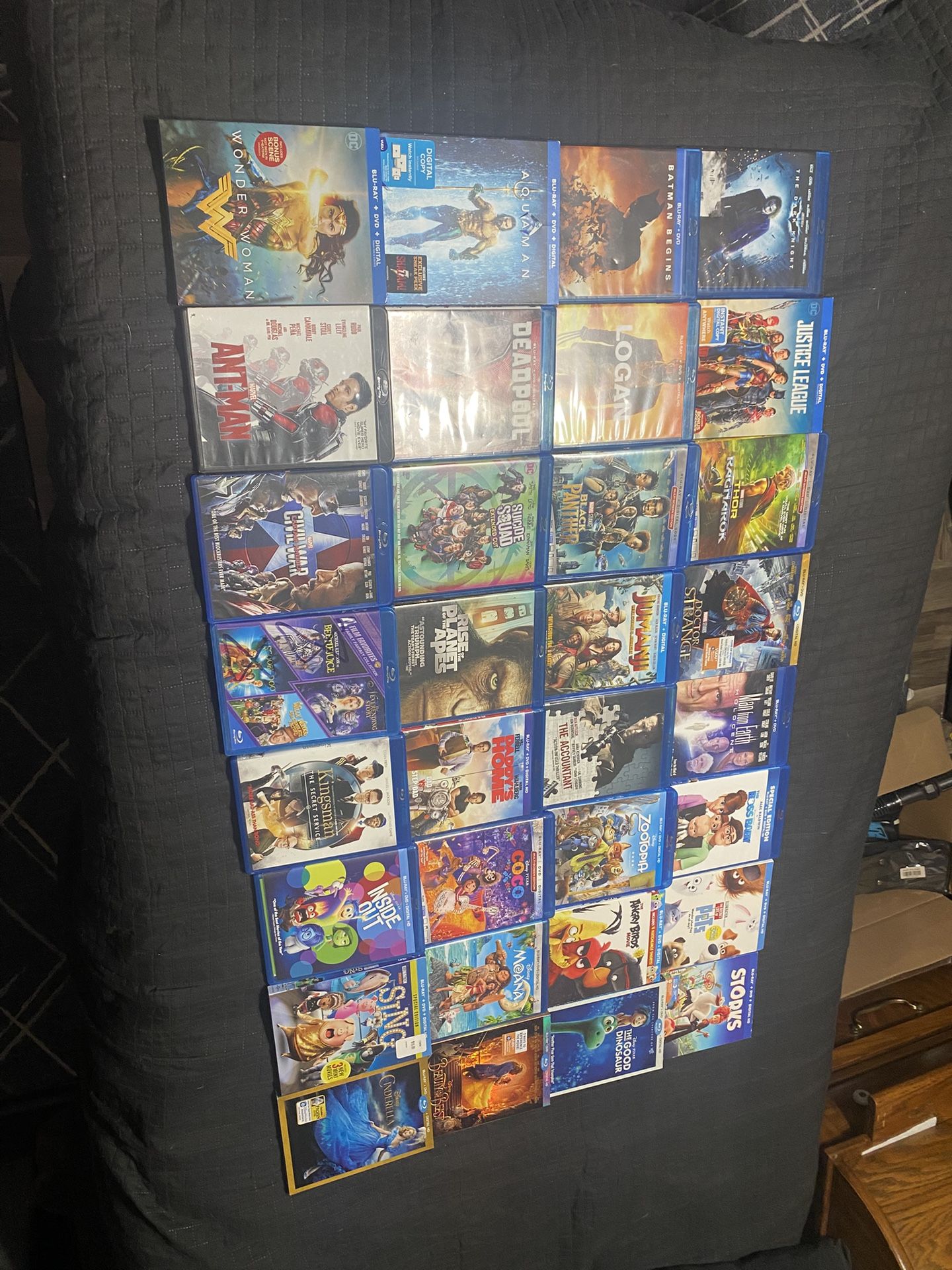 32 Blu Rays All For $24.