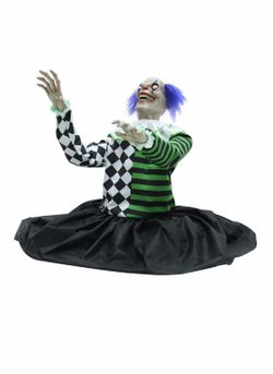 Lowe’s Pneumatic Clown Halloween Animatronic Brand New