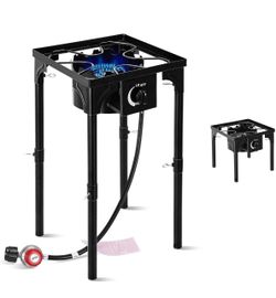 Single Burner Propane Outdoor Camping Stove