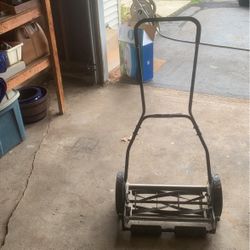 manual mower
