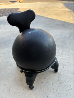 Balance ball chair