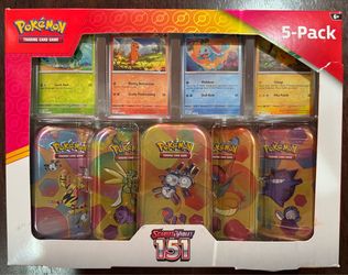 Pokémon TCG Scarlet & Violet 151 Mini Tin 5-Pack