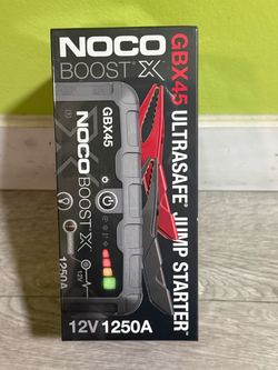 NOCO Boost X GBX45: 1250A 12V UltraSafe Portable Lithium Jump Starter