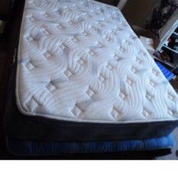 full size mattress boxspring and frame
