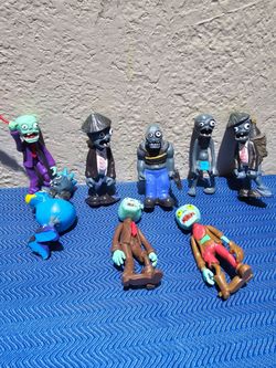 Plants vs Zombies Zombie Figures