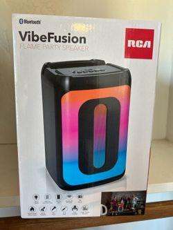 LED Bluetooth Party Speaker – Loud Bass + Color Lights