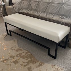 Leather Bench Brand New