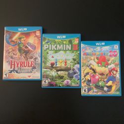 Nintendo Wii U Game Bundle