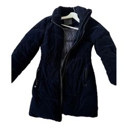Moncler Dark Blue Velvet Jacket 