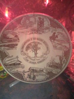 Collectors bicentennial plate