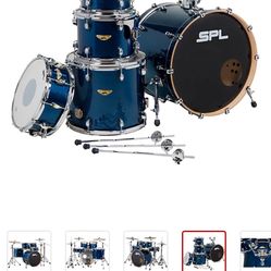 SPL Velocity 5-piece Drum Set Pack - New In Box