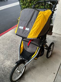 Single Ironman Fixed-Wheel Jogging Stroller - Excellent Performance