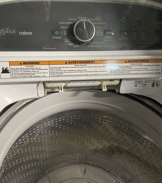 whirlpool washer