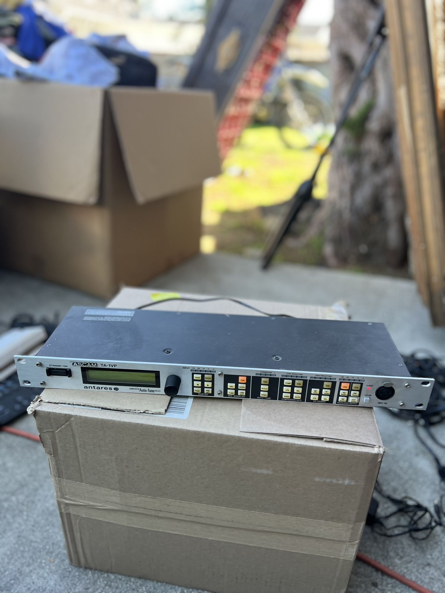 TASCAM TA-1VP Antares Auto-Tune Vocal Processor With Power Adapter