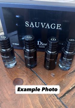 Cologne DIOR SAUVAGE SET 4X bottles(IN STORE 400+👎🏻