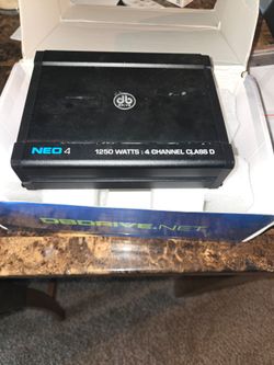 Marine DB Drive 1250watt amp