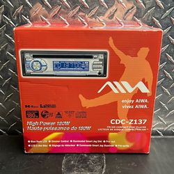 Aiwa CDC-Z137 FM/AM Car Stereo CD Player