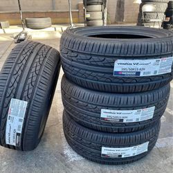 195/50R15 Set Of 4 Hankook Ventus V2 New Tires 