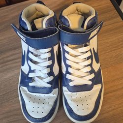 Nike Court Borough Mid 2 (5Y) (blue)