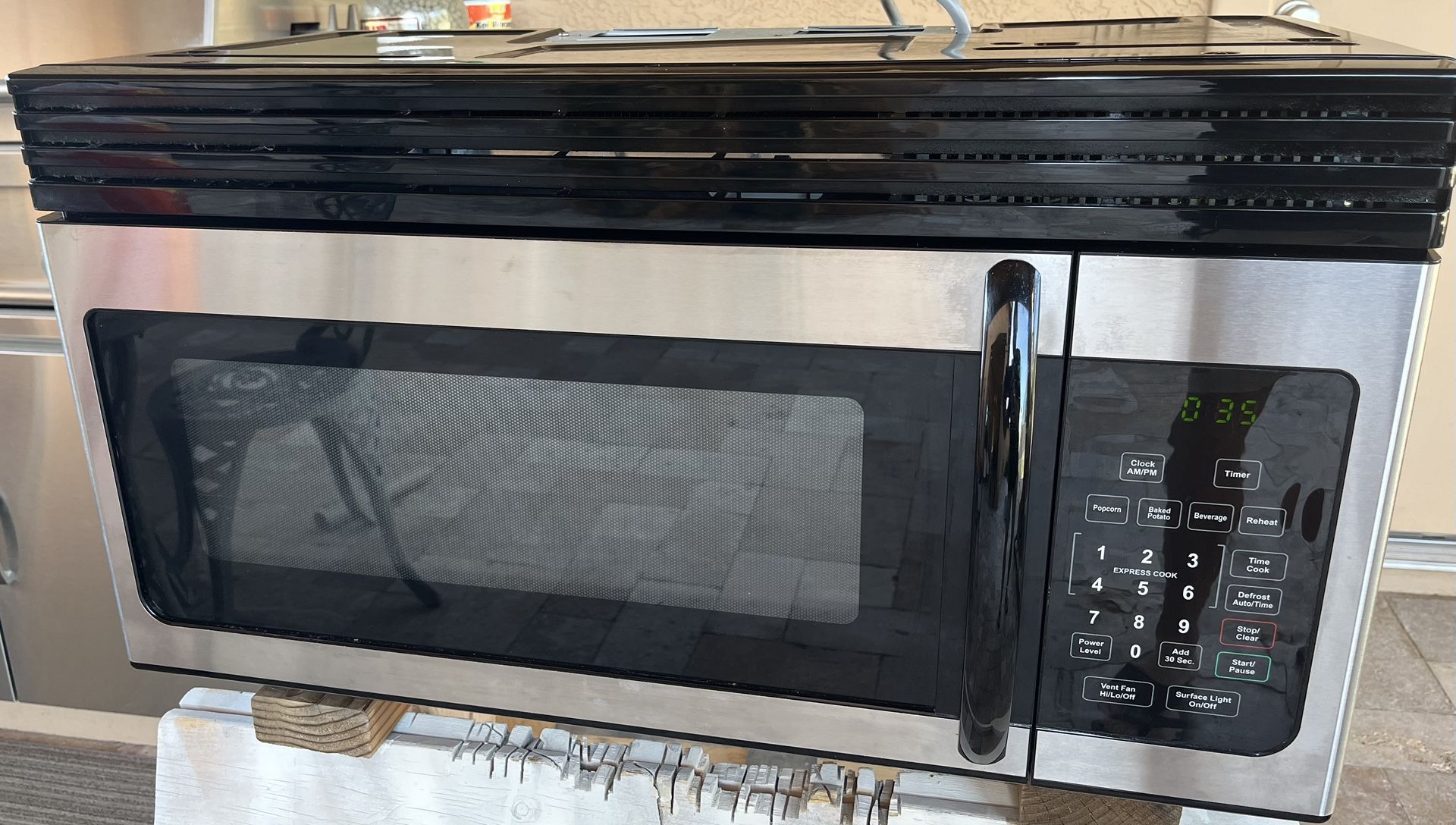 Over The Oven Microwave