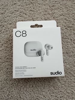 C8 Sudio Bluetooth Heaphones ANC - Brand new in box