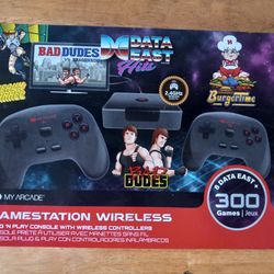 MY ARCADE GAMESTATION WIRELESS DATA EAST 300 GAMES